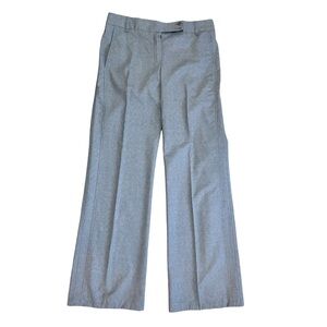 Women's BCBGMaxAzria Daria Straight Leg Wool Trouser in Grey Size 6